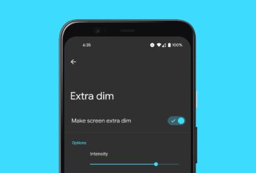 Función Extra Dim en Android 12