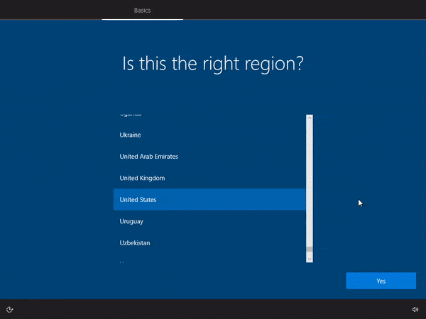 Nuevas animaciones de Windows 10