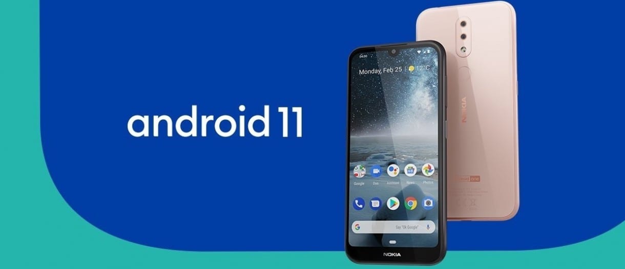 Hoja de actualización de Nokia a Android 11