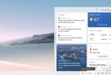 Windows 11 Sun Valley tendrá nuevos Widget