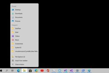 Nueva interfaz de Windows 10 Sun Valley