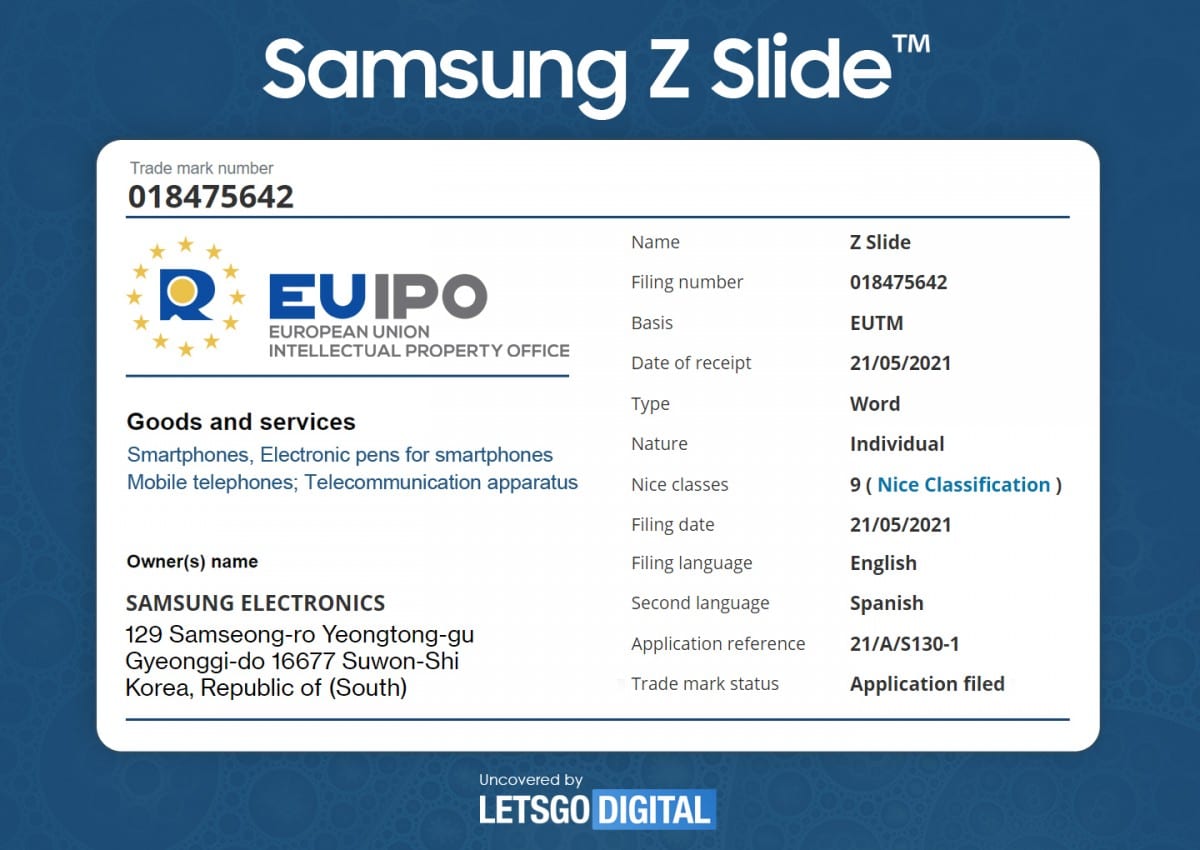 Nuevo Samsung Galaxy Slide
