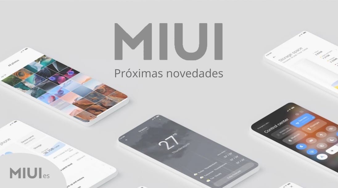Próximas novedades de MIUI