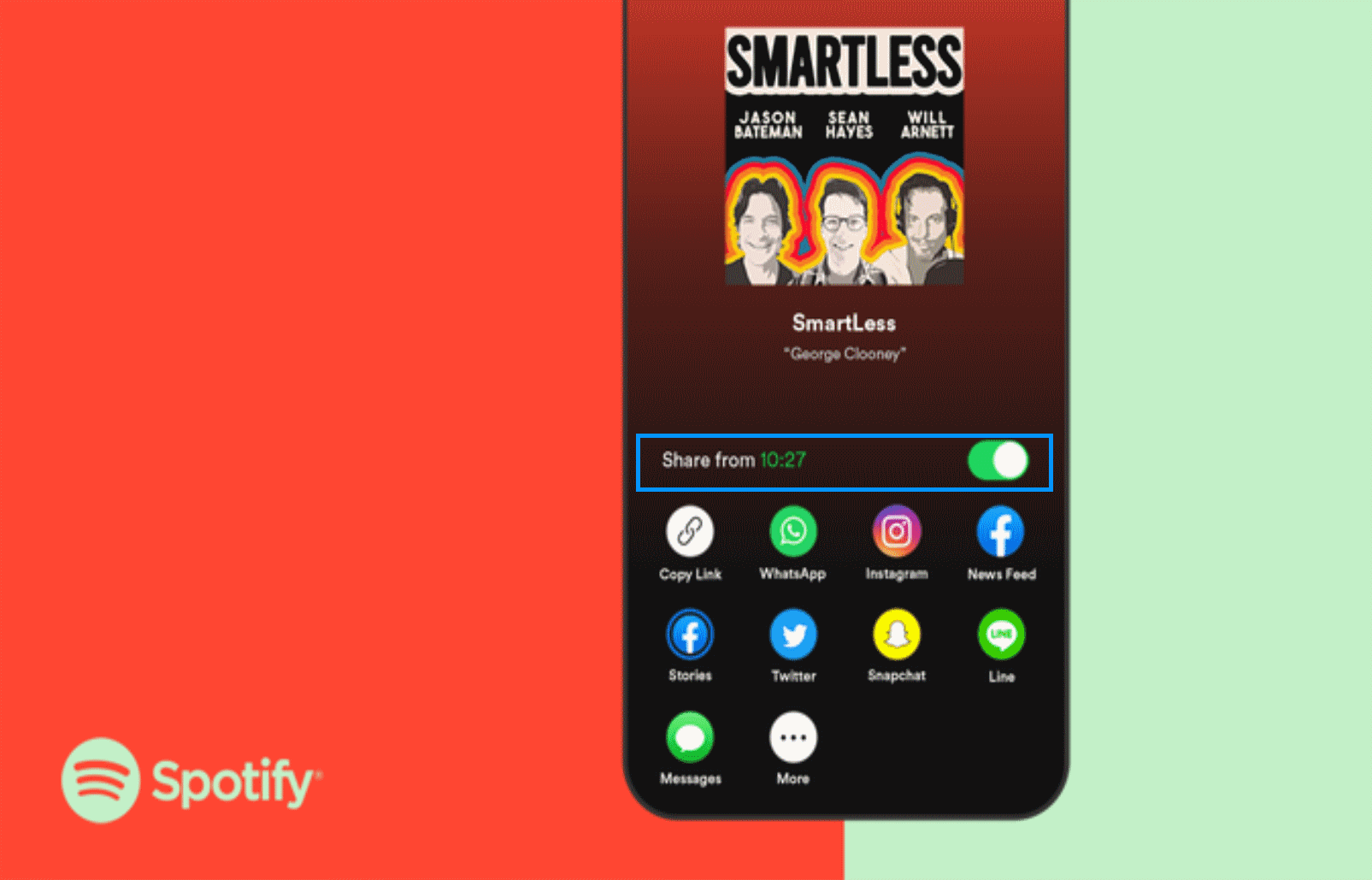 Spotify agrega marcas de tiempo
