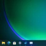 Barra de tarea Windows 11 tamaño grande