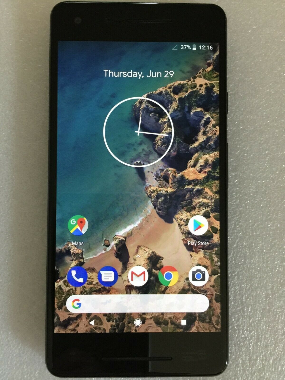 Prototipo del Google Pixel 2 XL de HTC