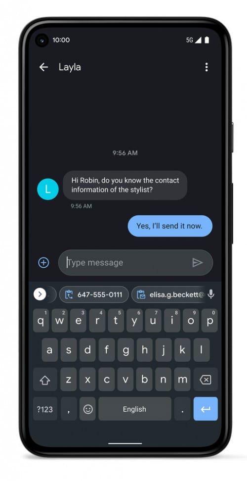 Nueva función en Gboard