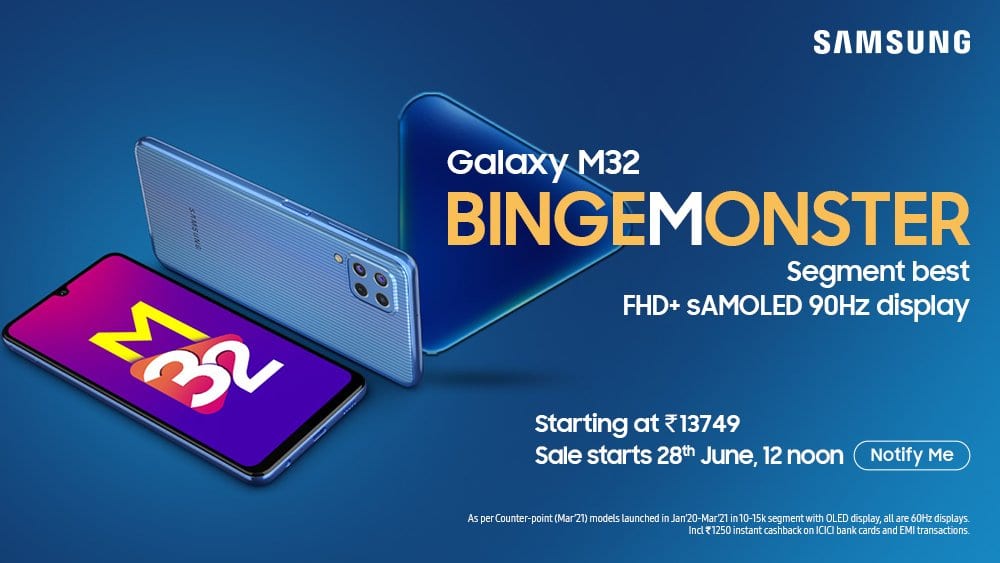 Nuevo Samsung Galaxy M32