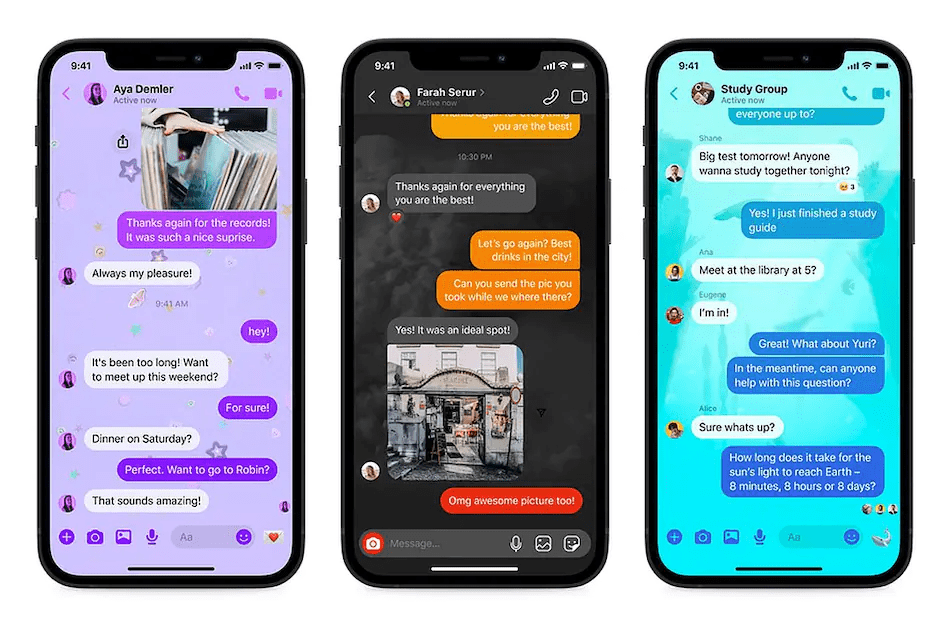 Nuevos Temas Messenger