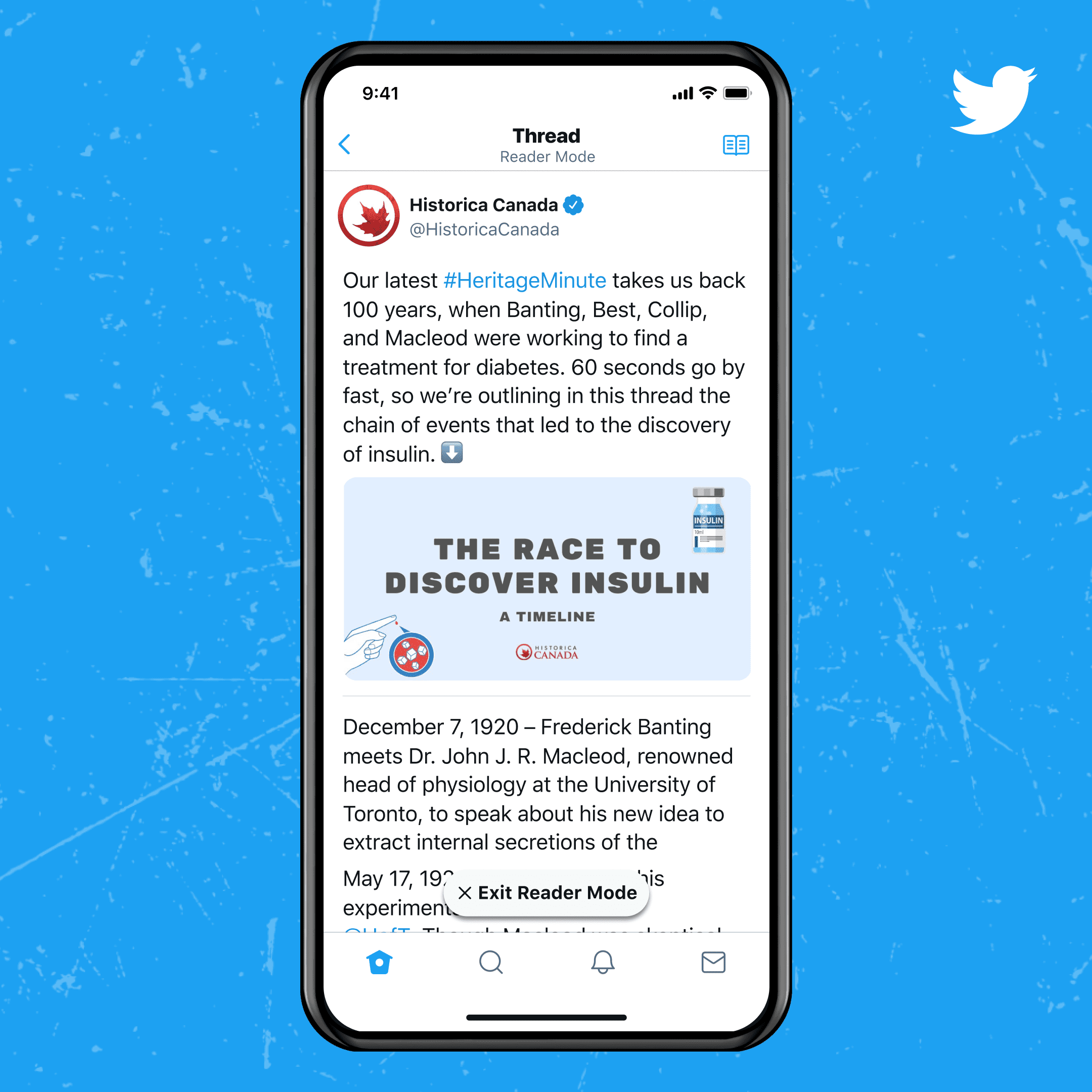 Reader Mode o Modo lectura |Twitter Blue