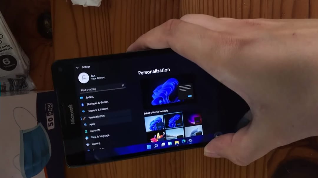 Windows 11 Lumia 950 XL