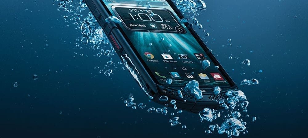 Comprobar la resistencia al agua de mi teléfono