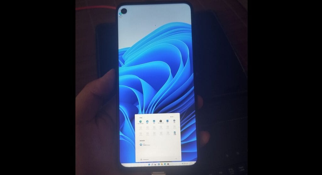 Ejecutan Windows 11 en teléfonos Android