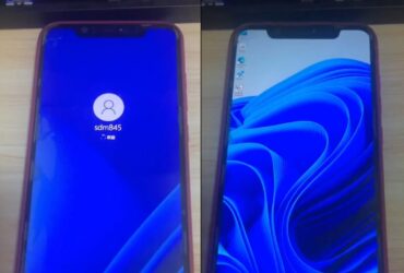 Windows 11 en Xiaomi Mi 8
