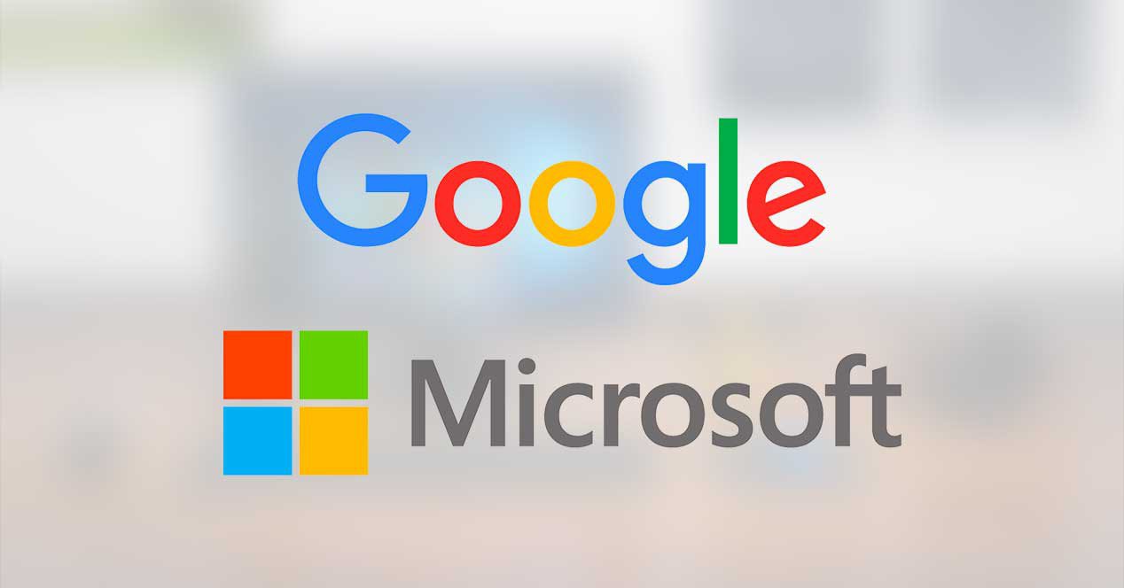 Microsoft y Google