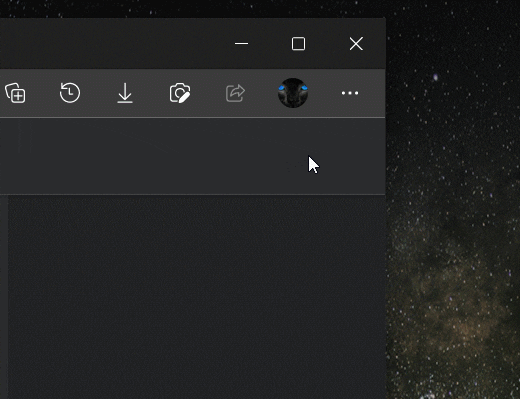 Nuevas barras de desplazamiento Microsoft Edge