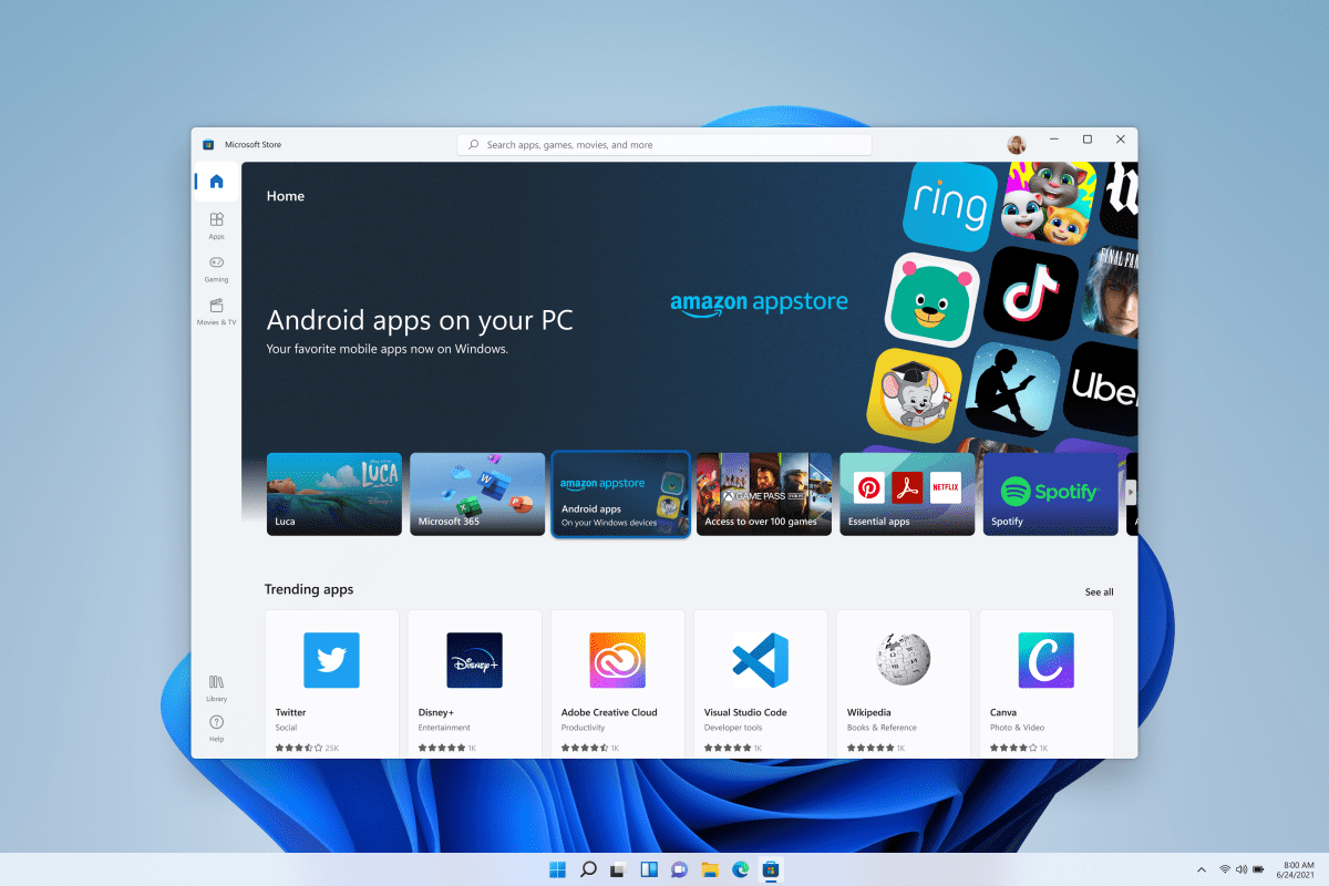 Ejecutar aplicaciones en Windows 11