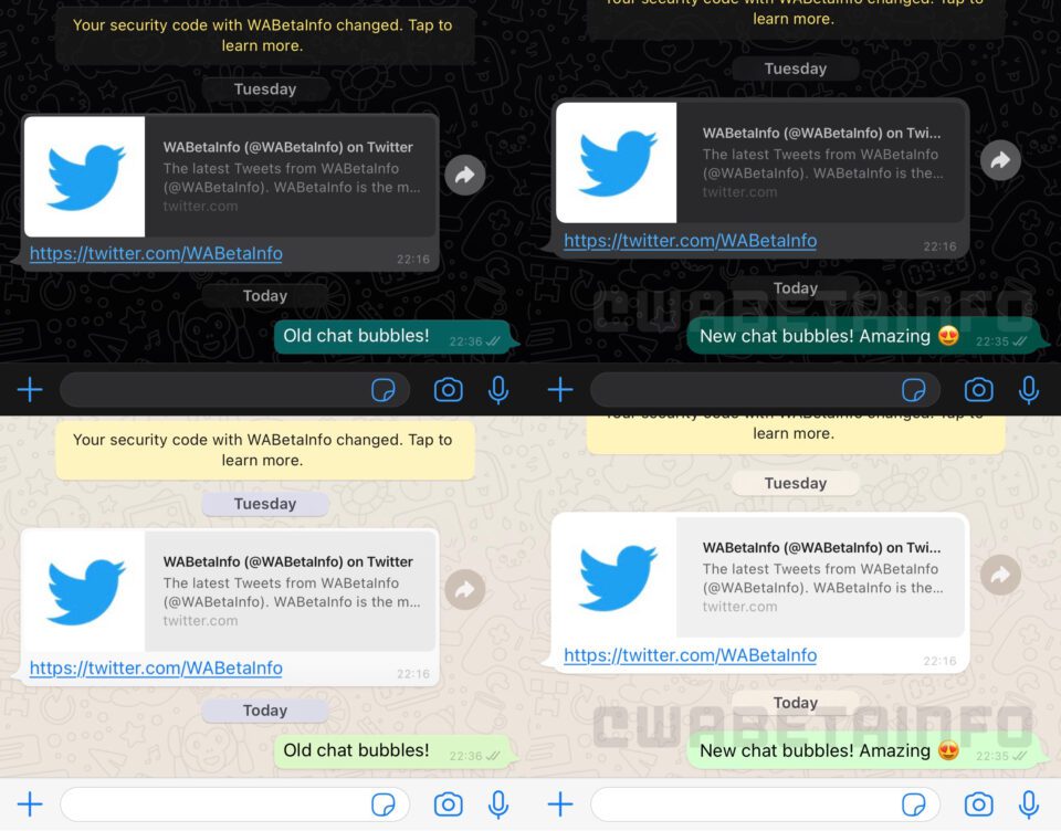 Nuevos Chat en WhatsApp
