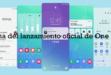 Fecha del lanzamiento oficial de One UI 4.0 de Samsung