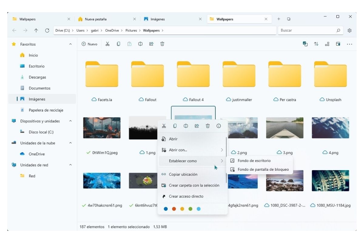 Explorador de archivos Files V2