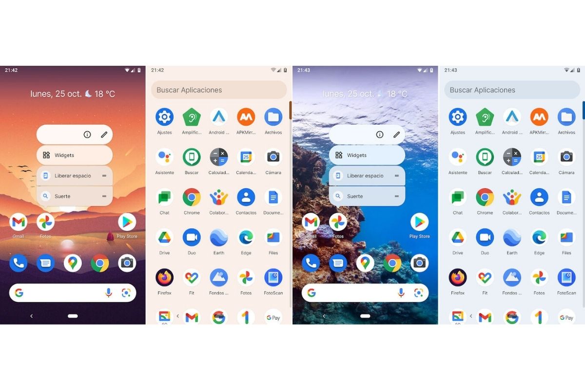 Personalización Android 12 con Lawnchair