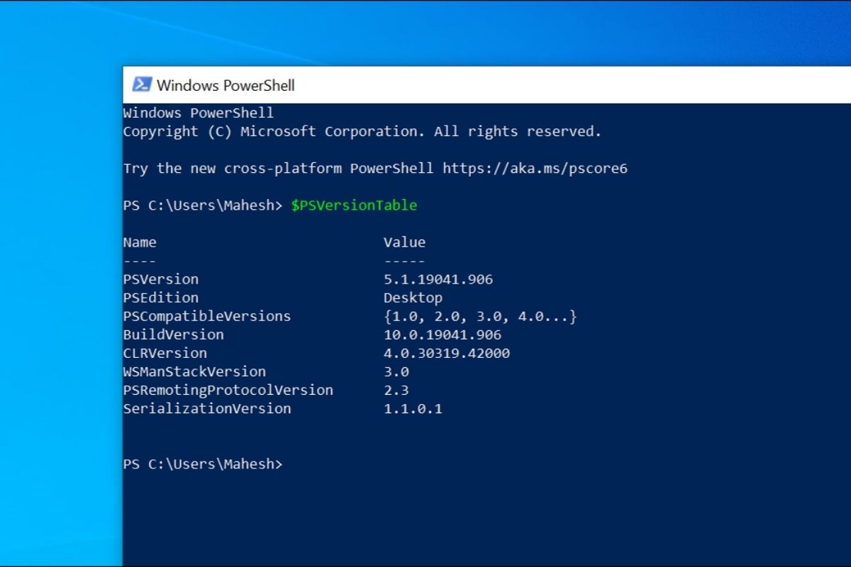 PowerShell