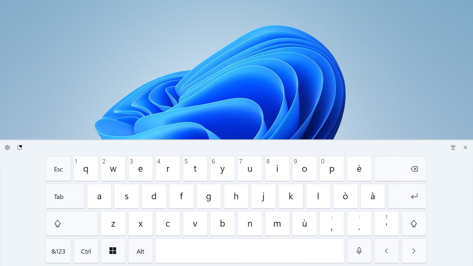 Personalizar el teclado virtual de Windows 11