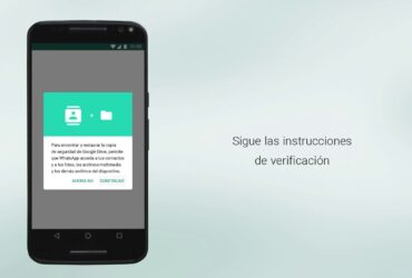Copia de seguridad en WhatsApp