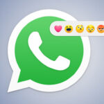 Reacciones en WhatsApp