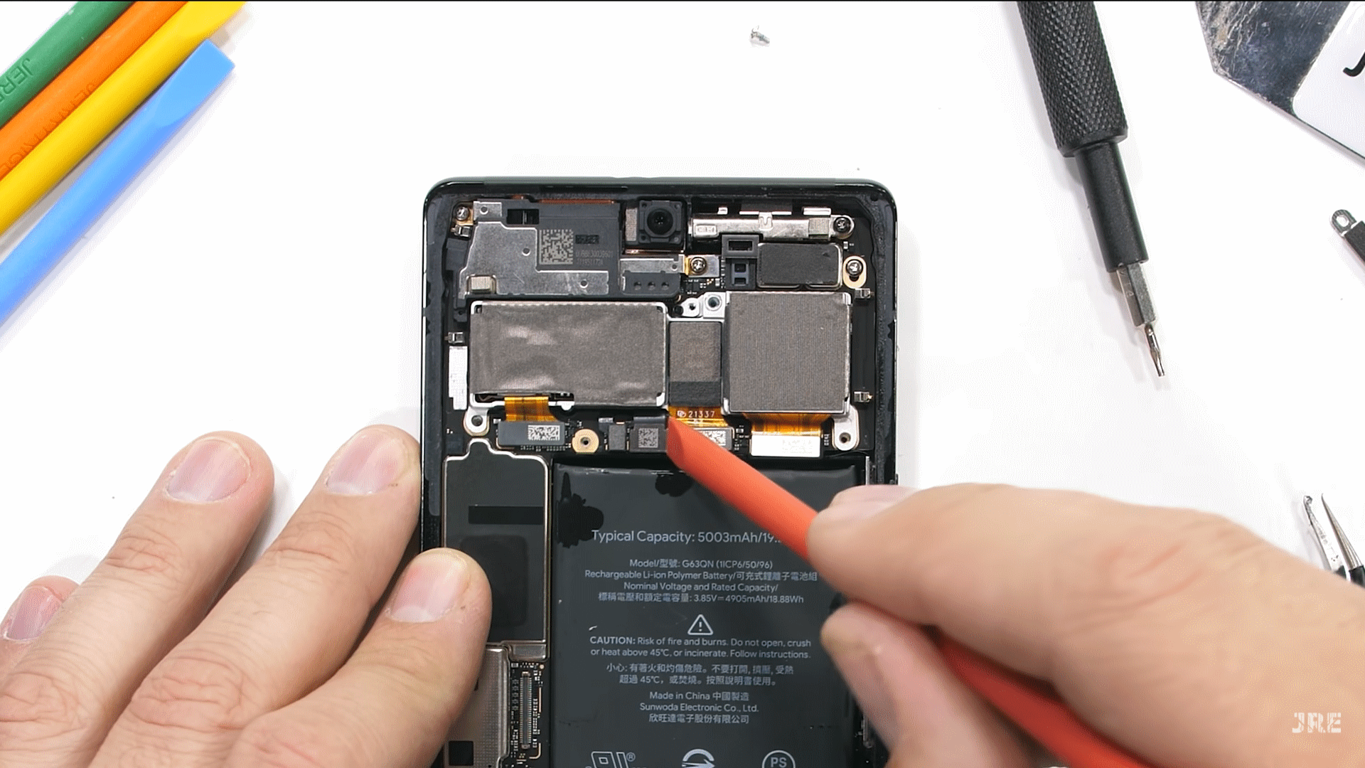 Desmontaje del Google Pixel 6 Pro