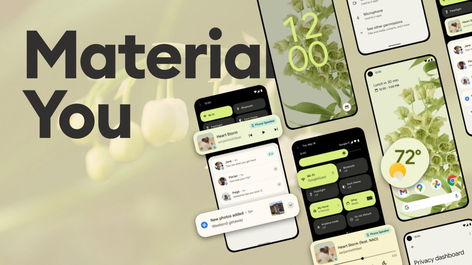 Fabricantes que introducirán Material You