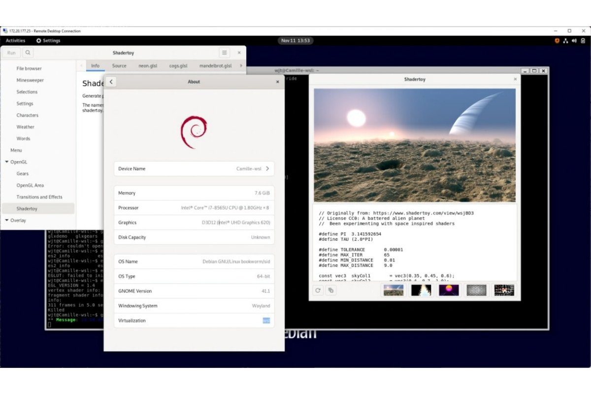 GNOME muestra su escritorio completo