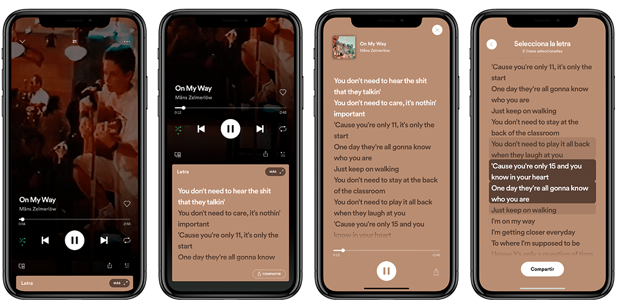 Spotify en Android
