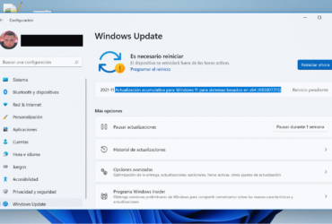 Actualización acumulativa Windows 11 KB5007215