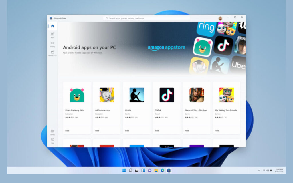 Android Windows 11
