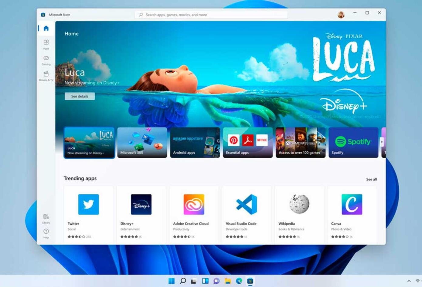 Android apps en Windows