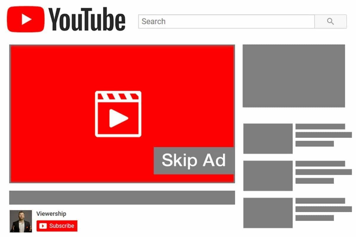 Anuncios de Youtube