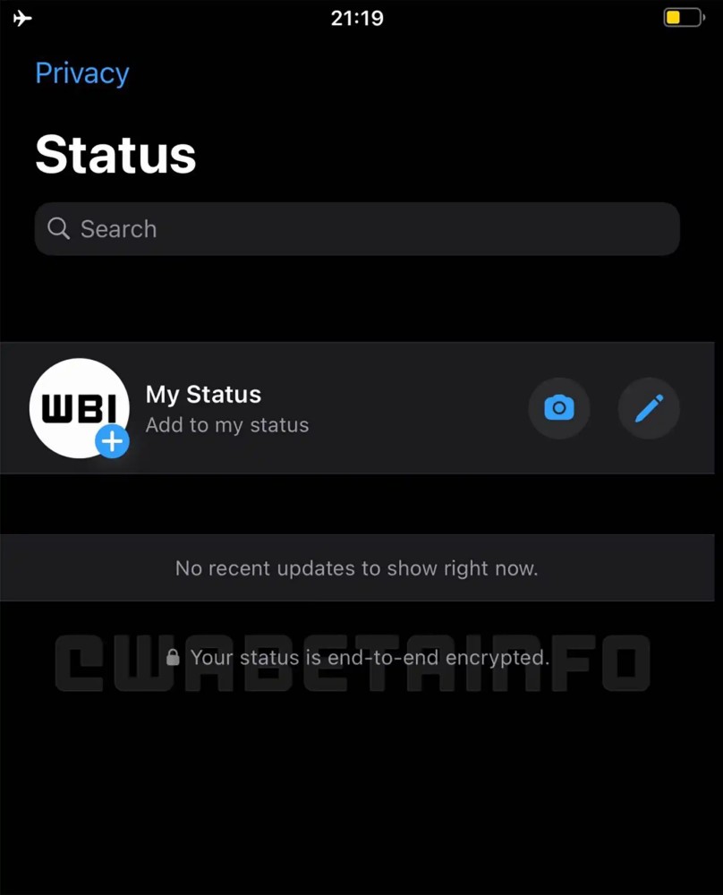 Cifrado en las historias de WhatsApp