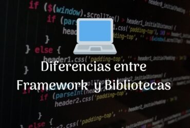 Diferencias entre Framework y Bibliotecas