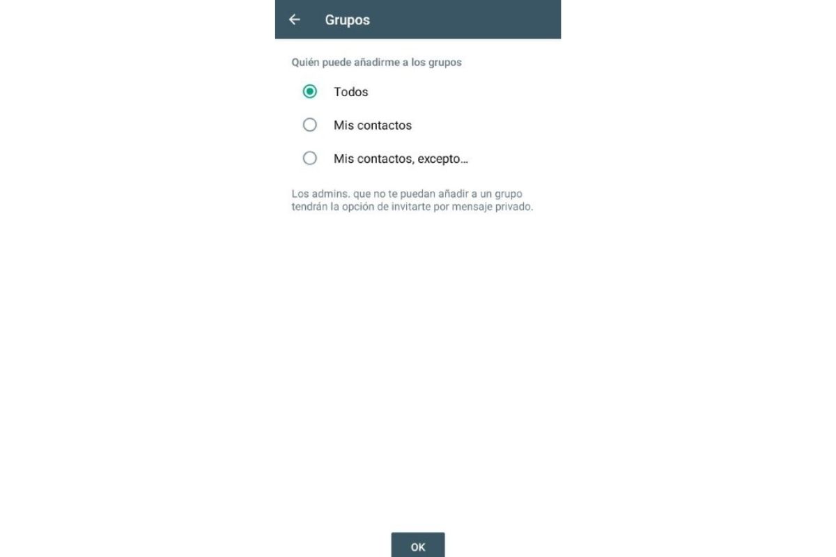 Grupos Indeseados