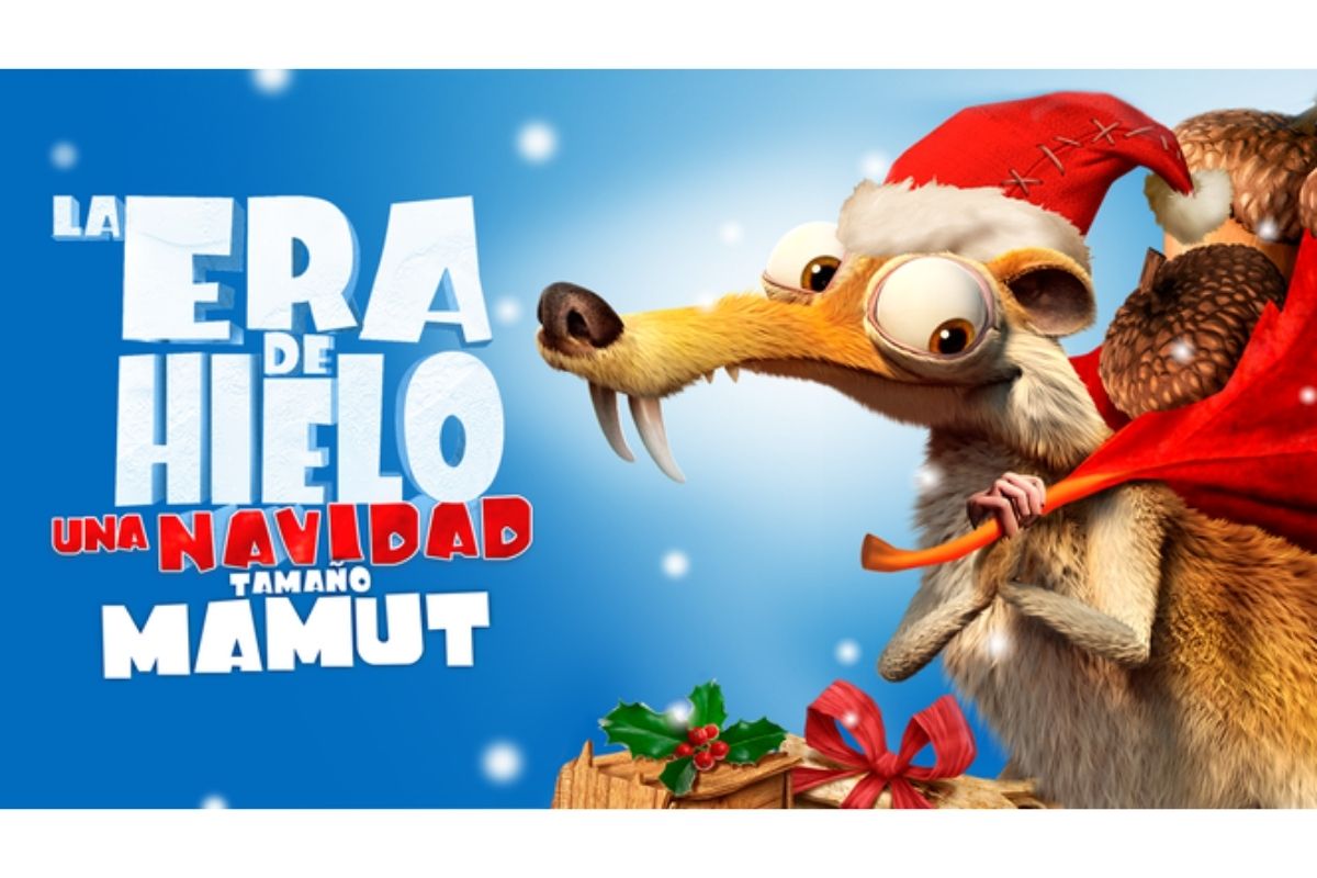 La Era de Hielo una Navidad Tamaño Mamut.