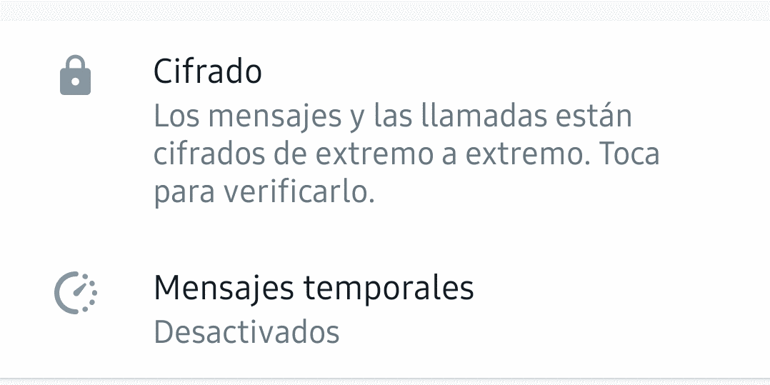 Mensajes que se autodestruyen en WhatsApp