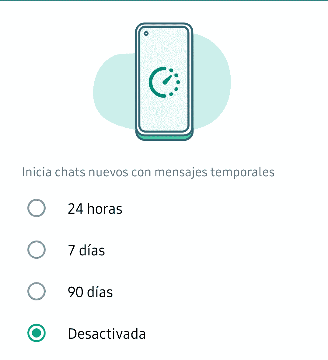 Mensajes que se autodestruyen en WhatsApp