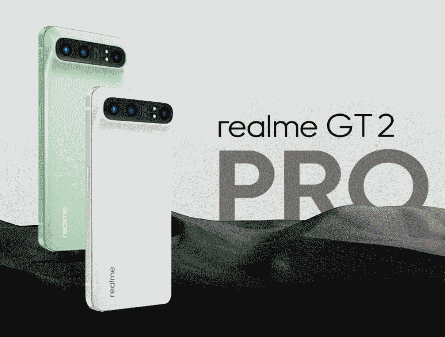 Detalles de la pantalla del Realme GT 2 Pro