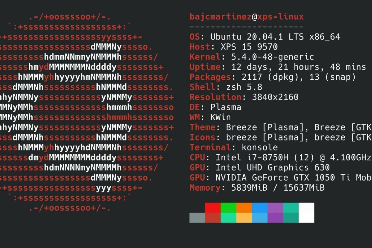 Shell Bash de Linux