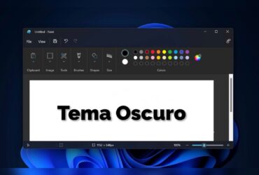 Tema oscuro Microsoft Paint