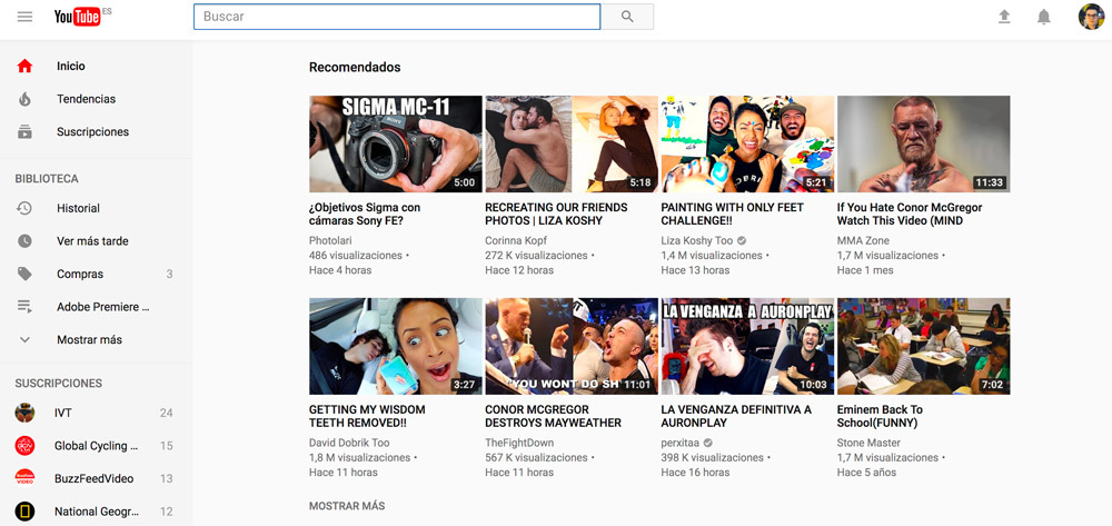 Datos interesantes acerca de YouTube