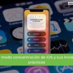 modo concentración de iOS