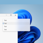 Efecto de desenfoque en Windows 11