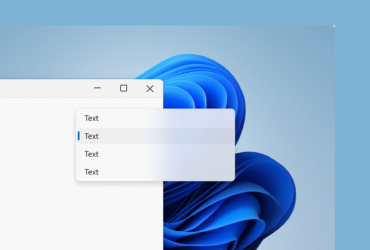 Efecto de desenfoque en Windows 11